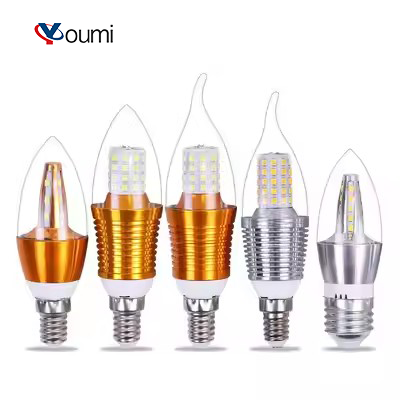 Candle lamp LED filament bulb