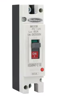  Best Brand1P DC 125A DC Solar Molded Case Circuit Breaker 